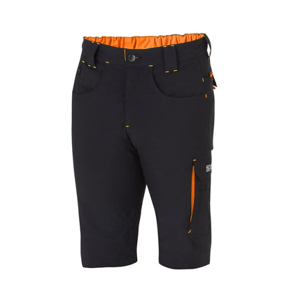 Sparco Werkbroek Kort Tech Light Laredo - Zwart - Maat S-XXL