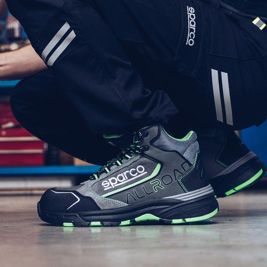 Sparco Allroad-H Leap S3 ESD Werkschoenen Allroad Grijs 35-48 - Close-up