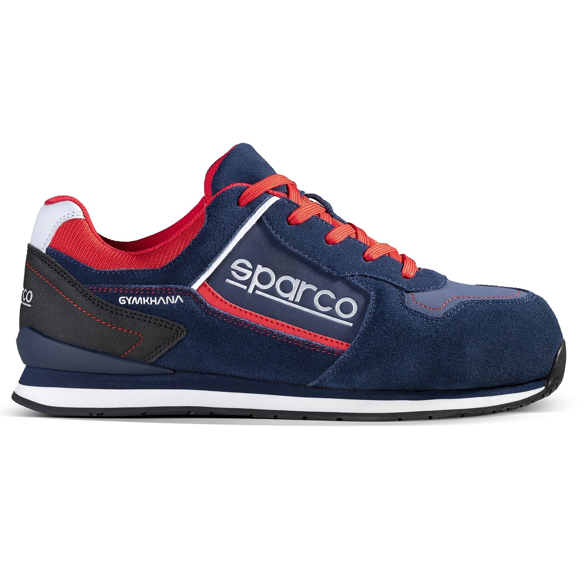 Sparco Gymkhana Tacoma S3 ESD Werkschoenen Gymkhana Marineblauw 35-48 - Achteraanzicht