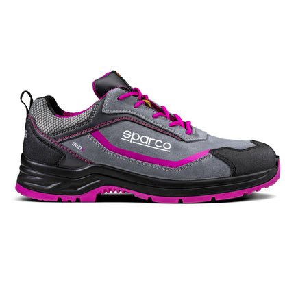 Sparco Werkschoenen S3S - Indy Danica - Grijs/Roze - Maat 38-48