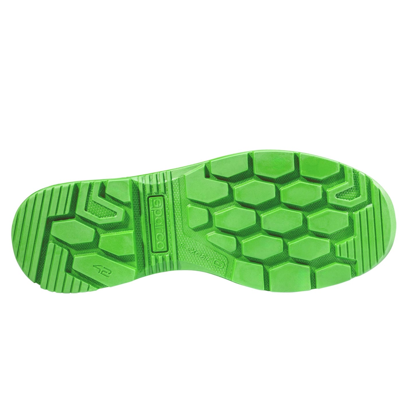 Sparco Werkschoenen S1PS - Indy Felix - Grijs/Groen - Maat 38-48