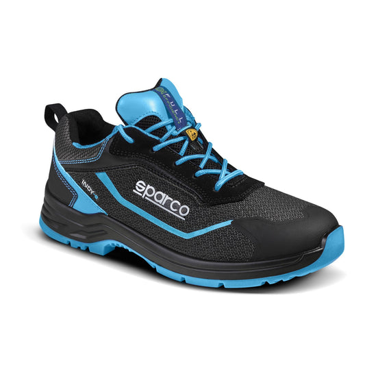Sparco Werkschoenen S3S - Indy-E Aster - Zwart/Blauw - Maat 38-48