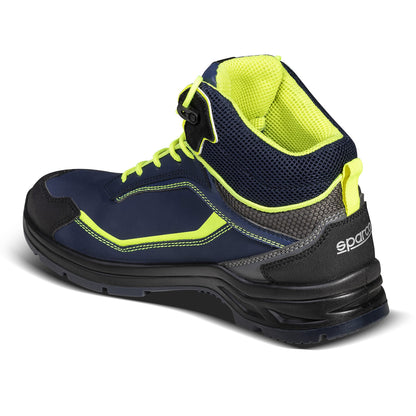 Sparco Werkschoenen S3S - Indy-H Richmond - Marineblauw/Geel - Maat 38-48