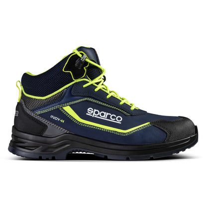 Sparco Werkschoenen S3S - Indy-H Richmond - Marineblauw/Geel - Maat 38-48
