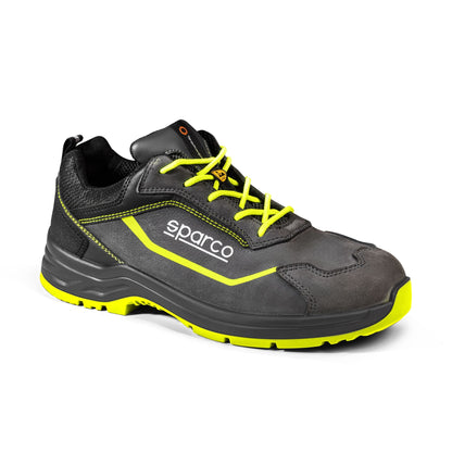 Sparco Werkschoenen S3S - Indy Conor - Grijs/Geel - Maat 38-48