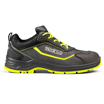 Sparco Werkschoenen S3S - Indy Conor - Grijs/Geel - Maat 38-48