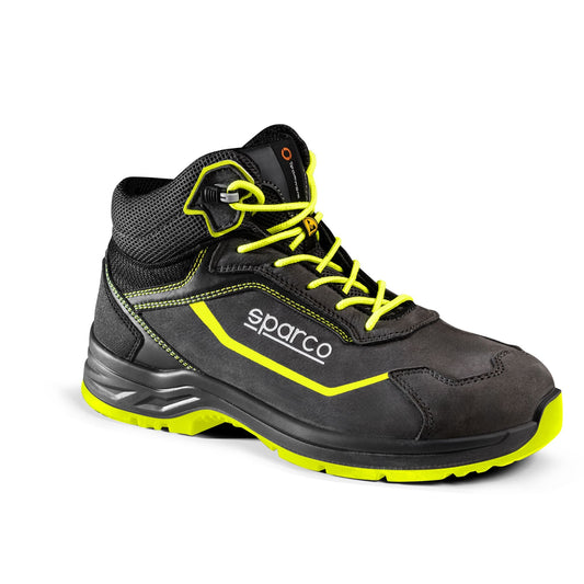 Sparco Werkschoenen S3S - Indy Juri - Grijs/Geel - Maat 38-48