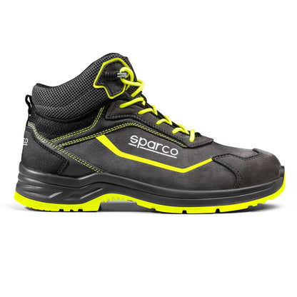 Sparco Werkschoenen S3S - Indy Juri - Grijs/Geel - Maat 38-48
