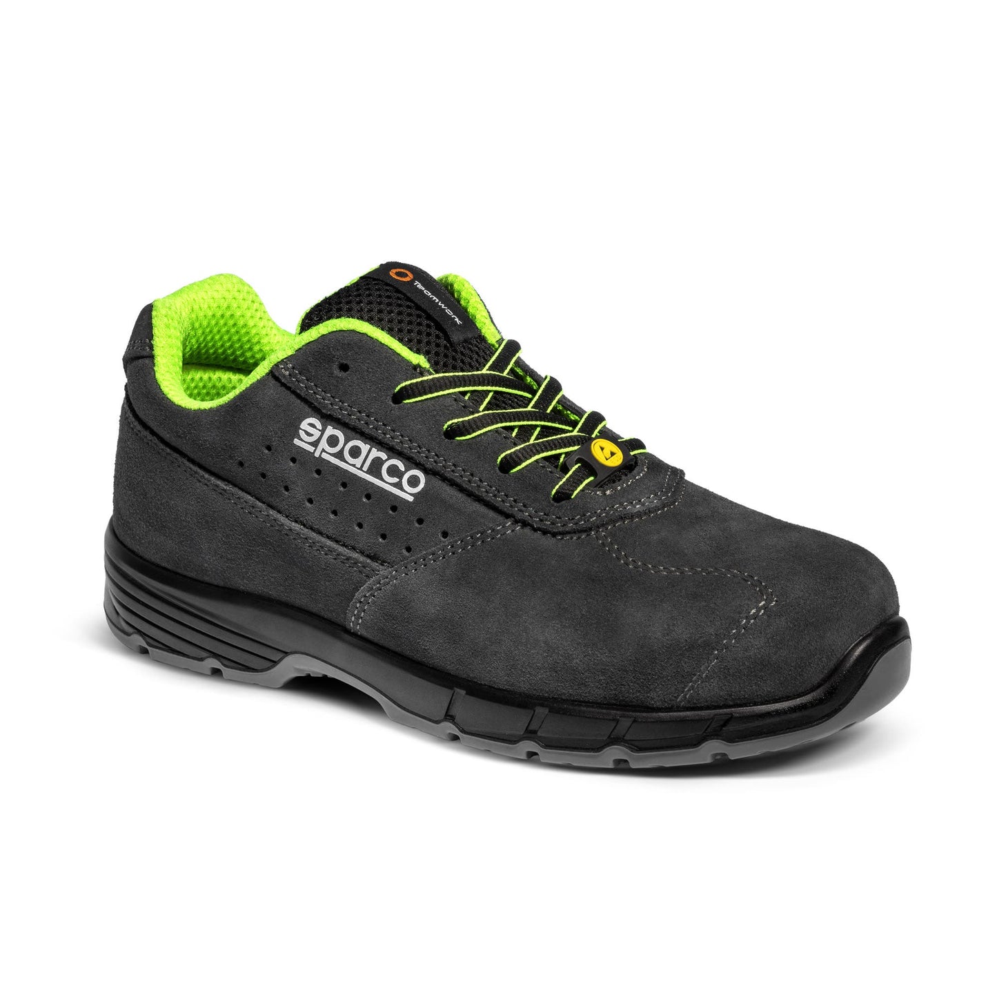Sparco Werkschoenen S1PS - Horizon Ontario - Grijs/Groen - Maat 38-48