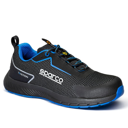 Sparco Werkschoenen S1PS - Traction Suzuka - Zwart/Blauw - Maat 38-48