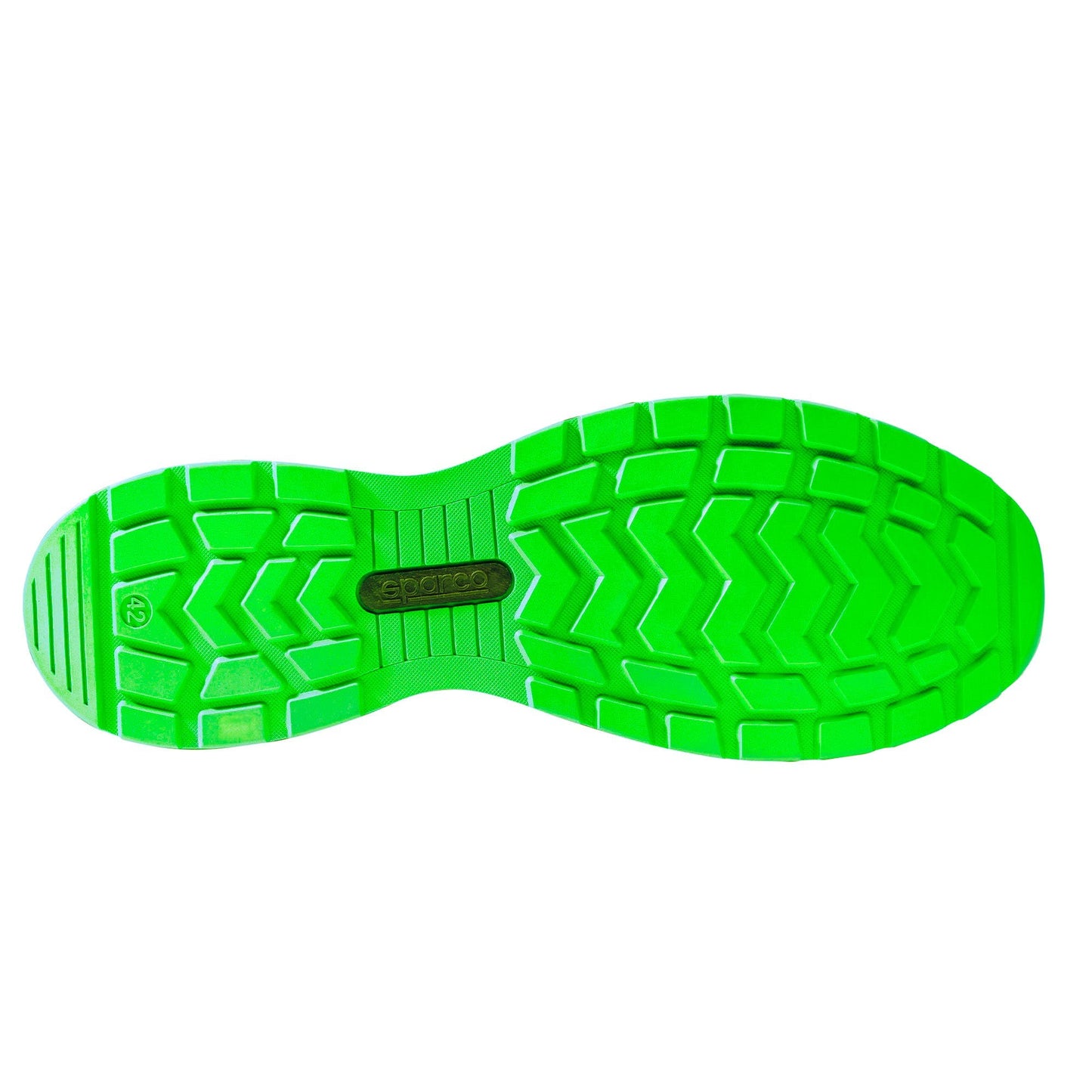 Sparco Werkschoenen S1PS - Traction Sanyo - Zwart/Groen - Maat 38-48