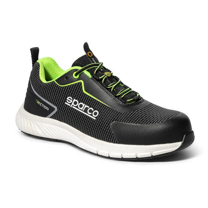 Sparco Werkschoenen S1PS - Traction Yuki - Zwart/Wit - Maat 38-48
