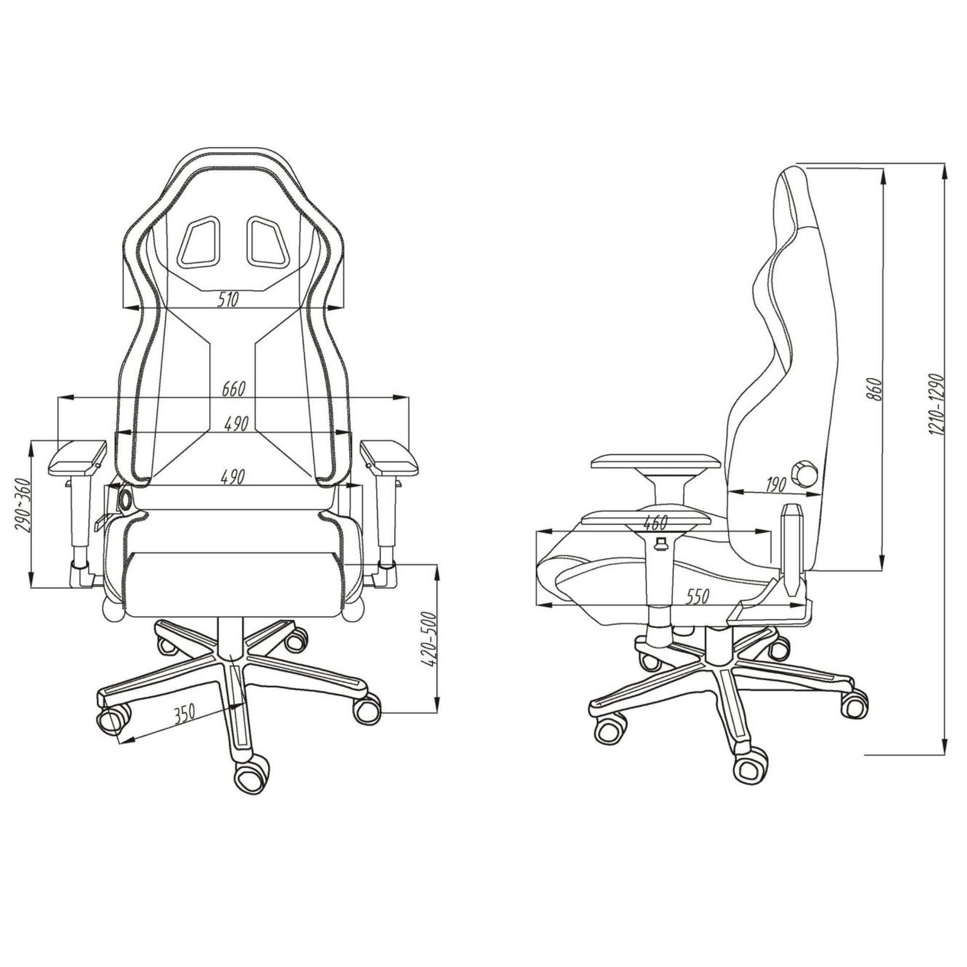 Sparco Sed.Ufficio ICON SKY - Vooraanzicht
