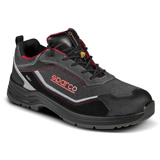 Sparco Werkschoenen S1PS - Indy Detroit - Zwart/Grijs - Maat 38-48