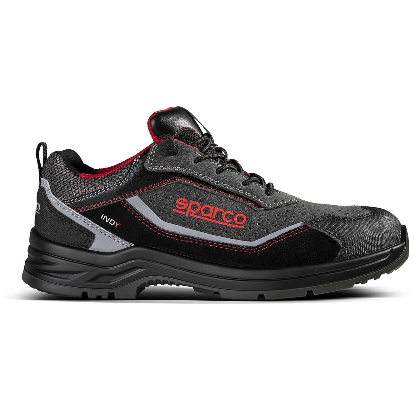 Sparco Werkschoenen S1PS - Indy Detroit - Zwart/Grijs - Maat 38-48