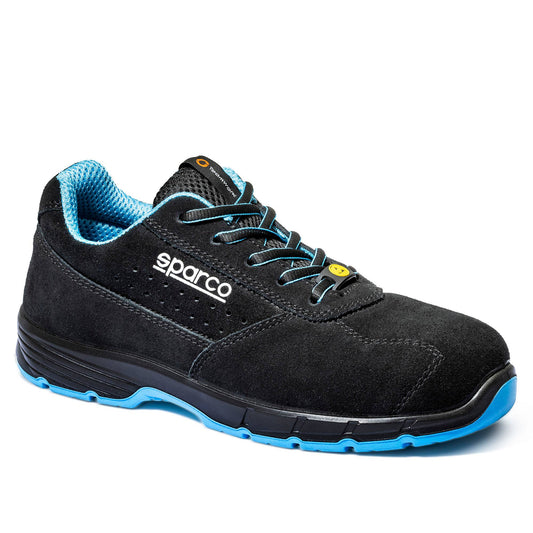 Sparco Werkschoenen S1PS - Horizon Moreno - Zwart/Blauw - Maat 38-48