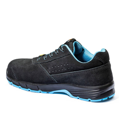 Sparco Werkschoenen S1PS - Horizon Moreno - Zwart/Blauw - Maat 38-48