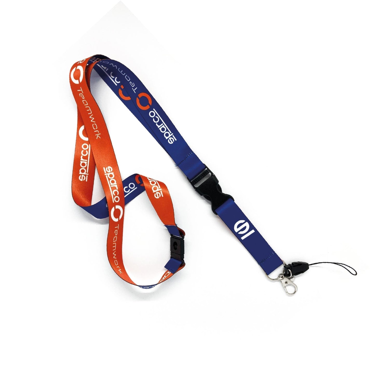 Sparco Lanyard Sparco Teamwork Blue/Fluo O - Vooraanzicht