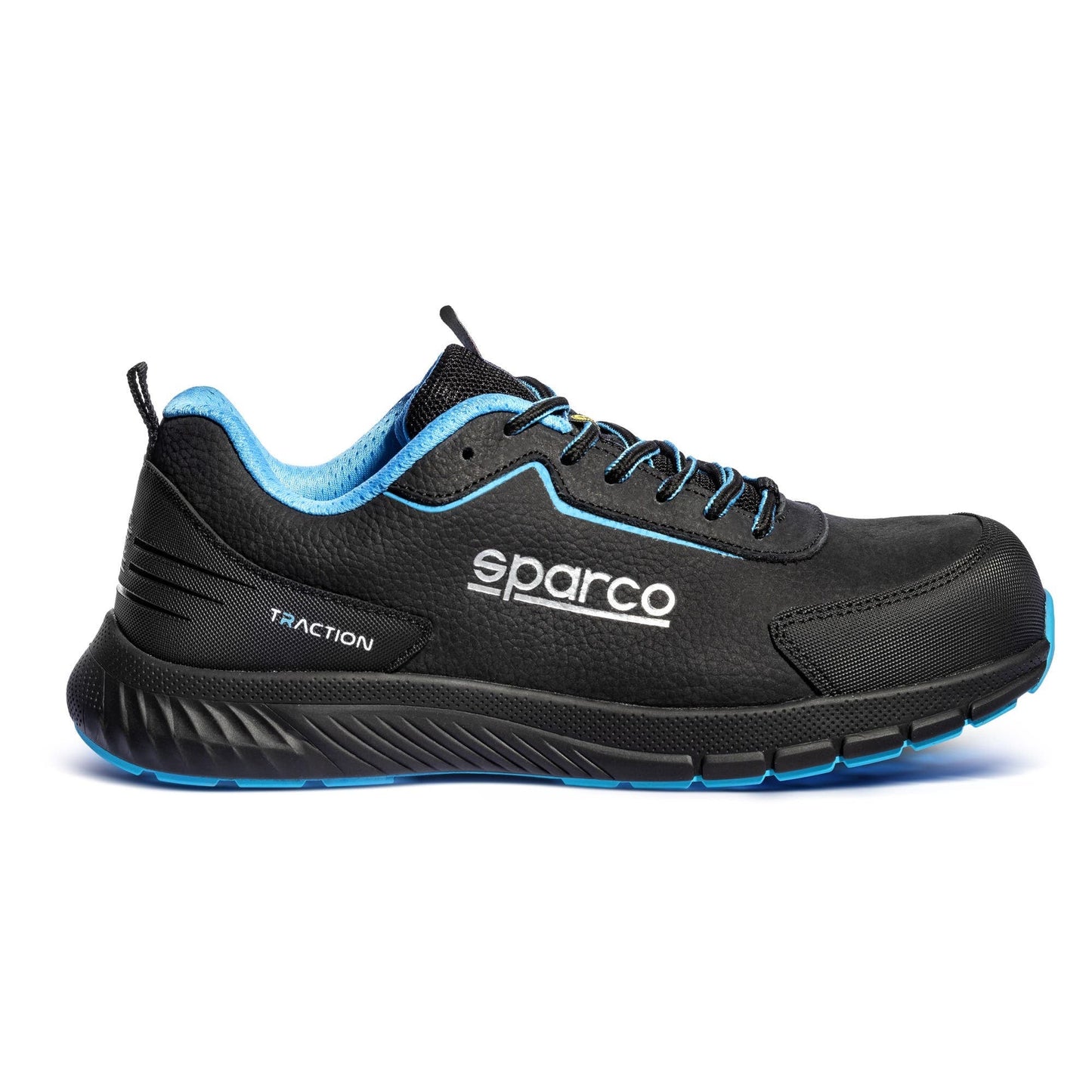 Sparco Werkschoenen S3S - Traction Takuma - Zwart/Blauw - Maat 38-48