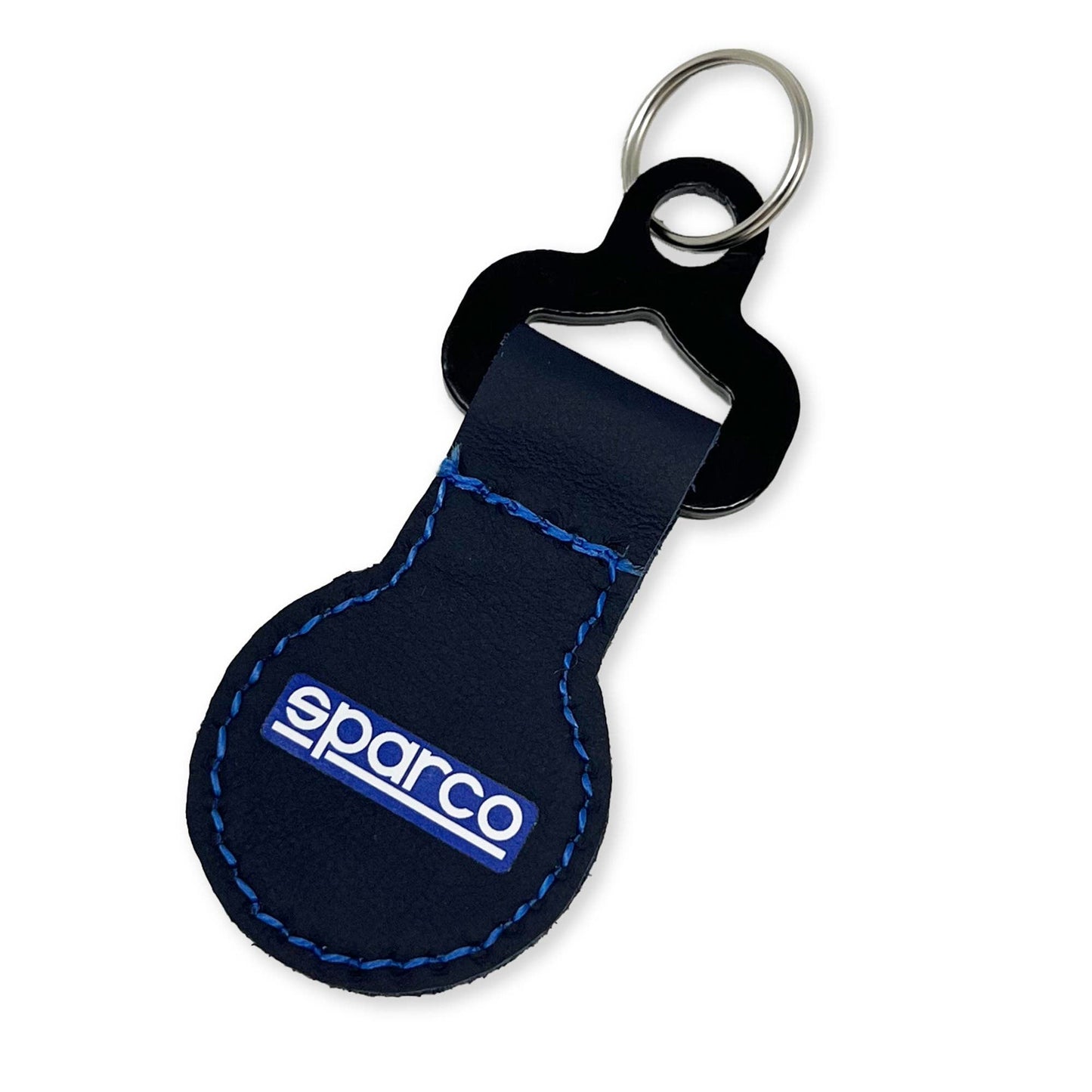 Sparco Portachiave PELLE Sintetica GULF BM - Zijaanzicht