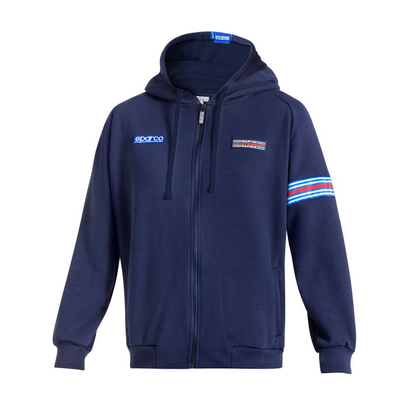 Sparco Vest met Capuchon Martini Racing