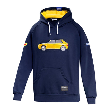Sparco Hoodie Lancia HF DELTA - Vooraanzicht