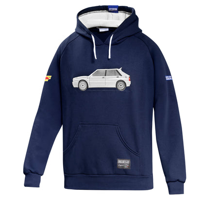 Sparco Hoodie Lancia HF DELTA - Achteraanzicht