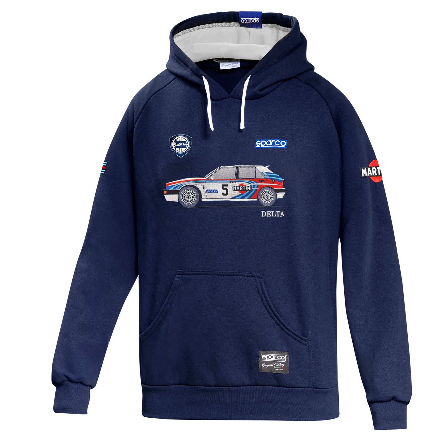 Sparco Hoodie Lancia Martini DELTA - Vooraanzicht