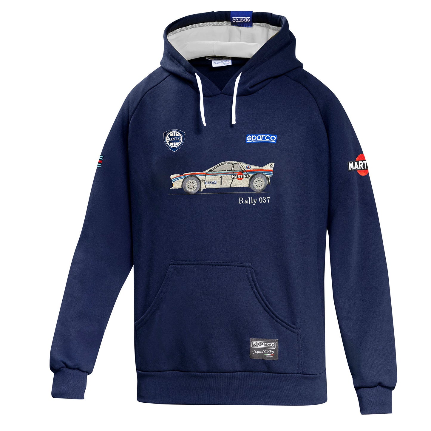 Sparco Hoodie Lancia Martini 037 - Vooraanzicht