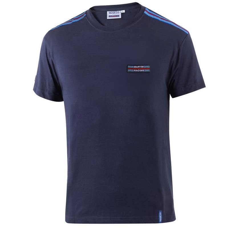 Sparco T-Shirt Martini Racing Top Stripes
