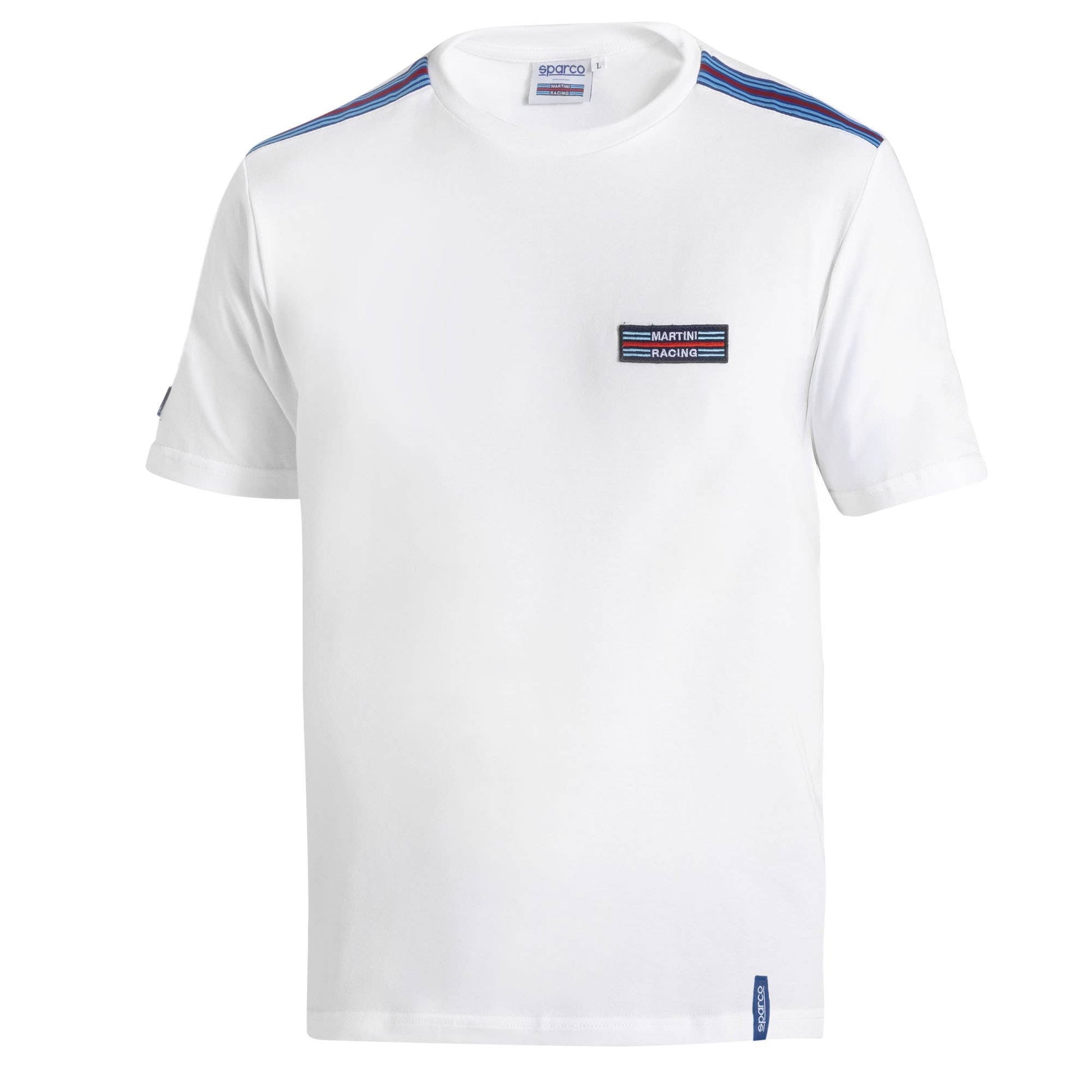 Sparco T-SHIRT MARTINI-R TOP Stripes - Vooraanzicht
