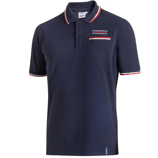 Sparco Polo met borstzak Martini Racing