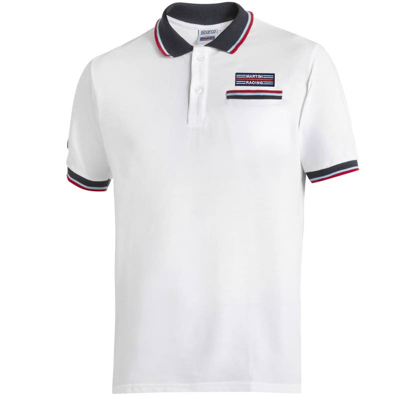 Sparco Polo met borstzak Martini Racing