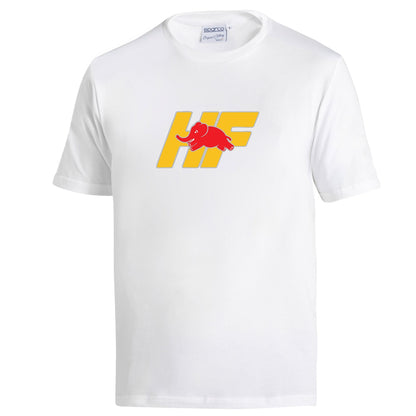 Sparco T-SHIRT Lancia HF Giallo - Achteraanzicht