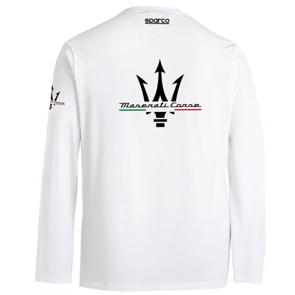 Sparco LONG Sleeve T-SHIRT Maserati - Detail