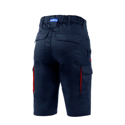 Sparco Werkbroek Bermuda Marineblauw Hawaii